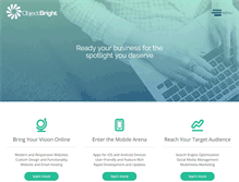 Tablet Screenshot of objectbright.com